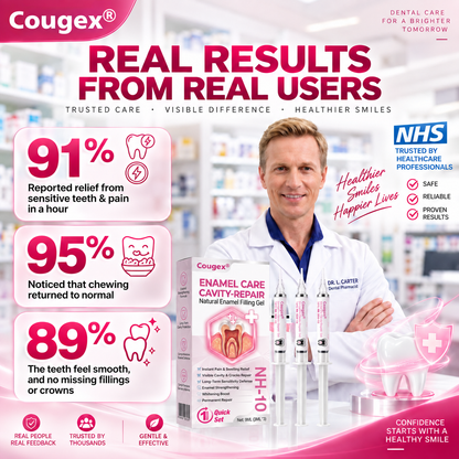 💥100K+ SOLD💕 - COUGEX® Cavity-Repair Natural Enamel Filling Gel