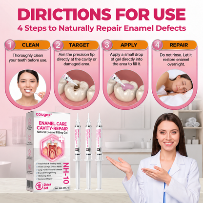 💥100K+ SOLD💕 - COUGEX® Cavity-Repair Natural Enamel Filling Gel